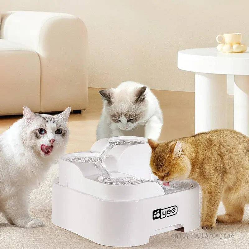 Fuente eléctrica de 4 niveles para mascotas