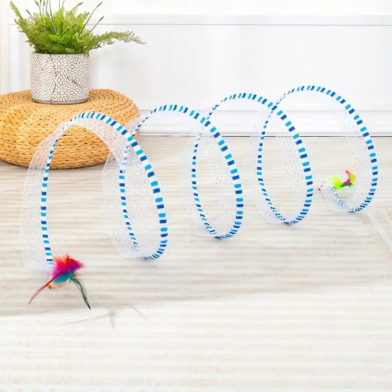 Túnel de juguetes para gatos