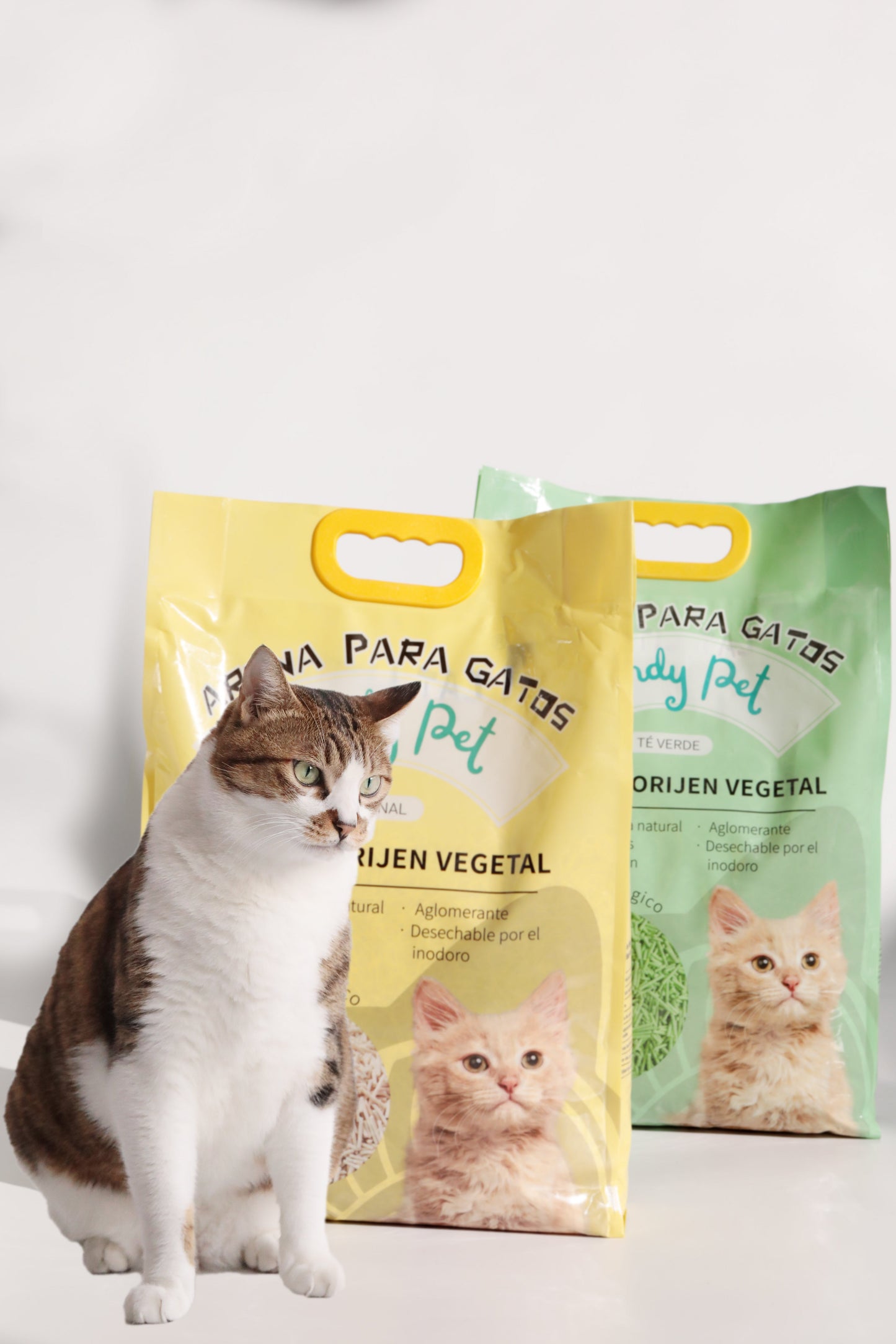 Arena Biodegradable Fendy Pet a base de soja 5KG (ORIGINAL)