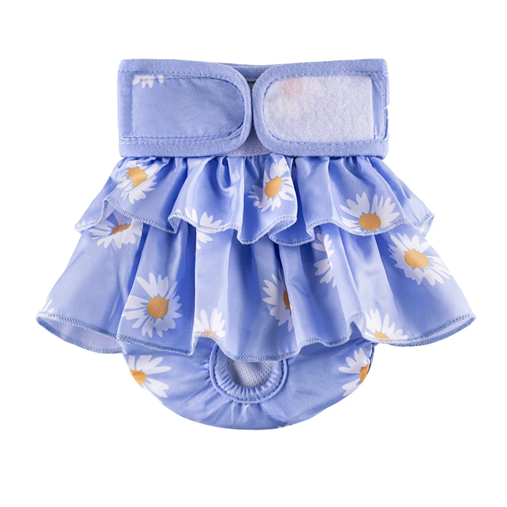 Pañales reutilizables para hembra con faldita