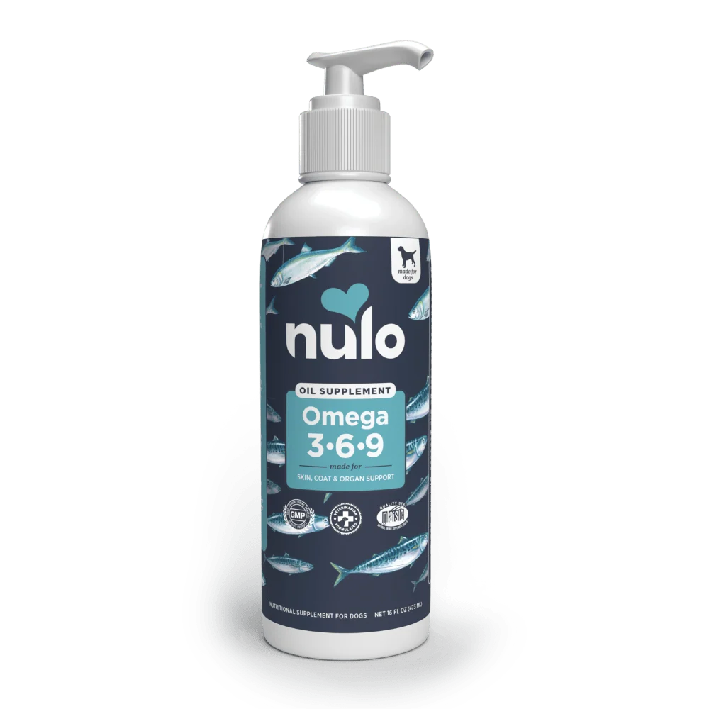 Aceite de Salmón para Perros Nulo: Omega 3, 6 y 9 16oz