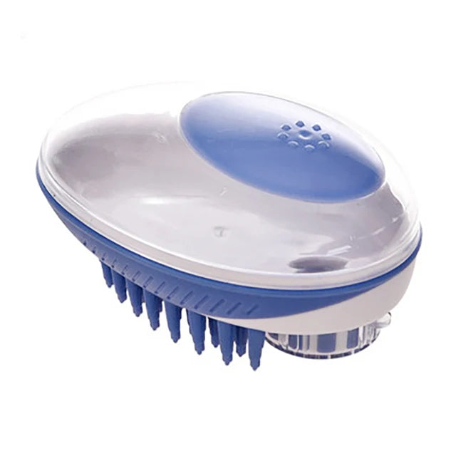 Cepillo de baño con colocación del liquido