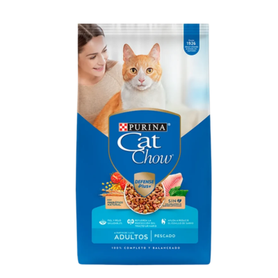 Comida para Gato Purina: Cat Chow, Adulto, Pescado 1.5KG