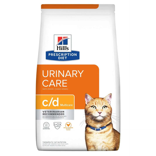 Comida para Gato Hills: Prescription Diet, Adult C/D Urinary 4lbs