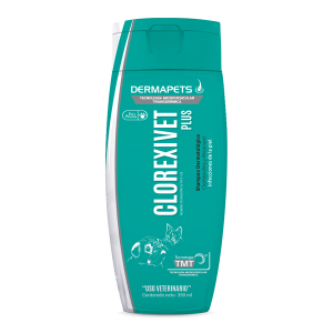 Shampoo Dermapets: Clorexivet Plus dermatológico 350ml