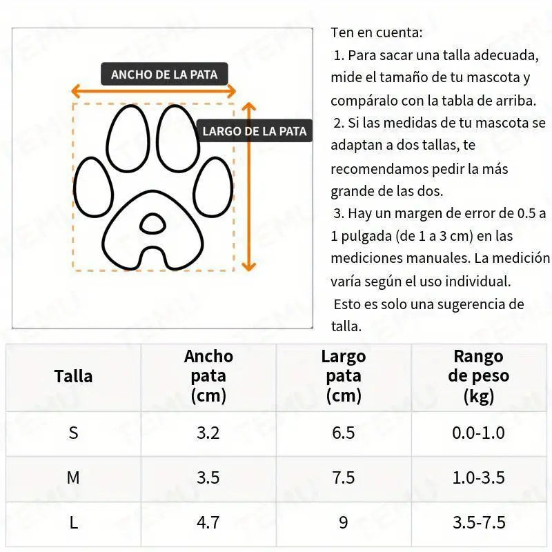 Calcetines para mascotas modelo #2 (Medias)