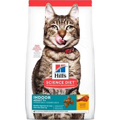 Comida para Gato Hills: Science Diet, Adult mature 7+ indoor 1.81kg