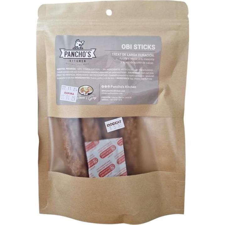 Snacks para Perro Pancho's Kitchen: Obi Sticks 4 unidades