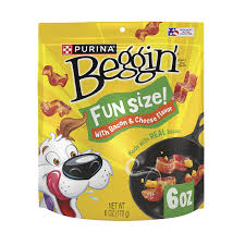 Snacks para Perro Purina: Beggin With Bacon & Cheese Flavor 170g