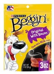 Snacks para Perro Purina: Beggin Original With Bacon 85g