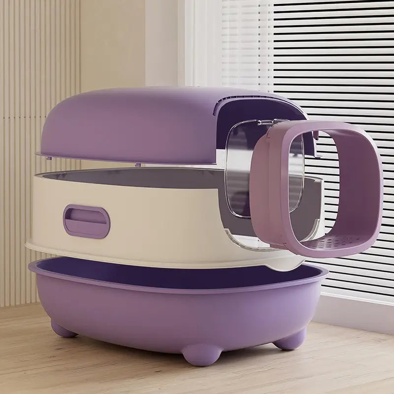 Arenero mediano con forma de cápsula