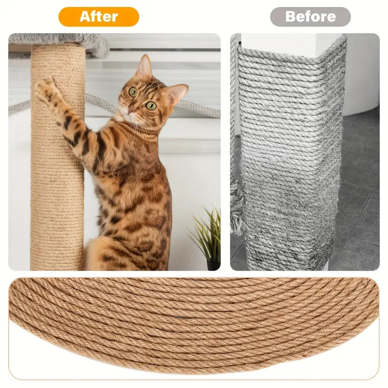 Cuerda de sisal para gatos