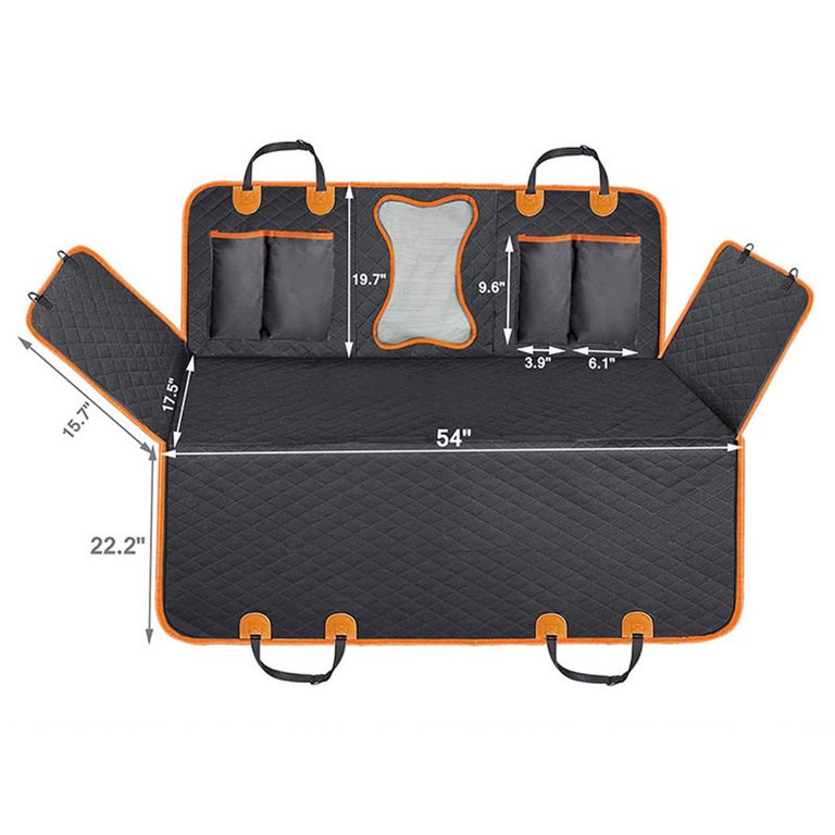 Forro de auto impermeable estilo hueso