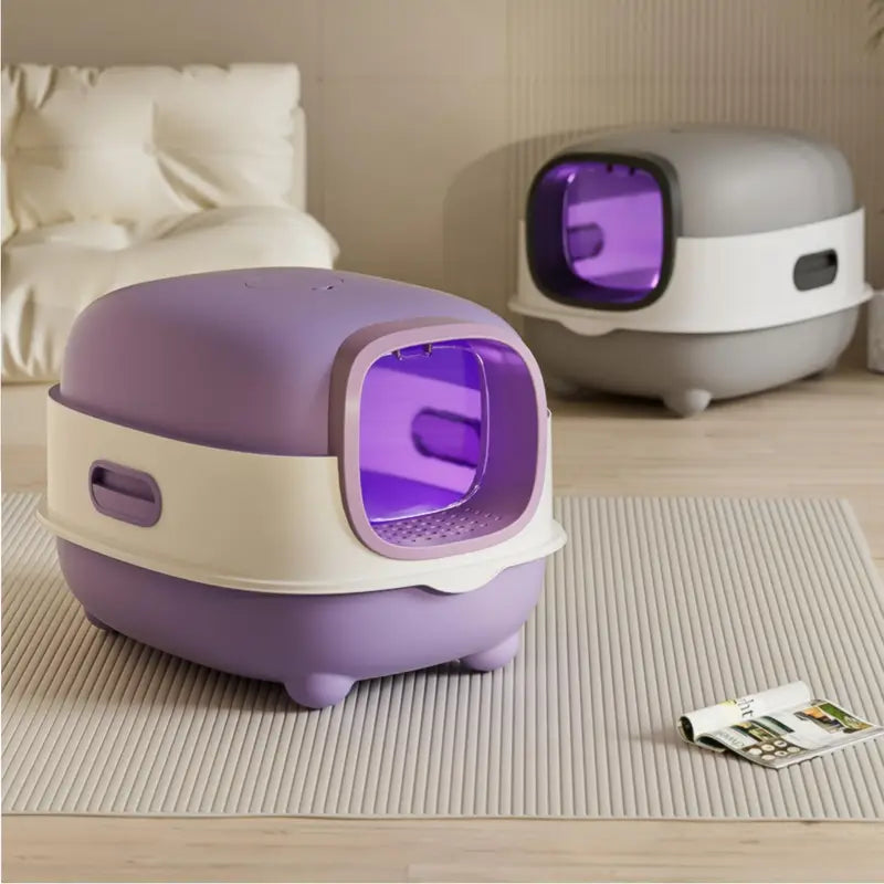 Arenero mediano con forma de cápsula