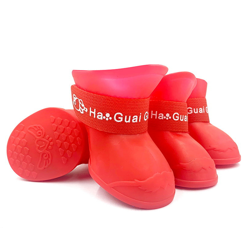 Zapatos de goma para raza grande