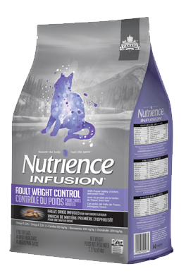 Comida para Gato Nutrience: Infusión adulto saludable, control de peso 2.27kg