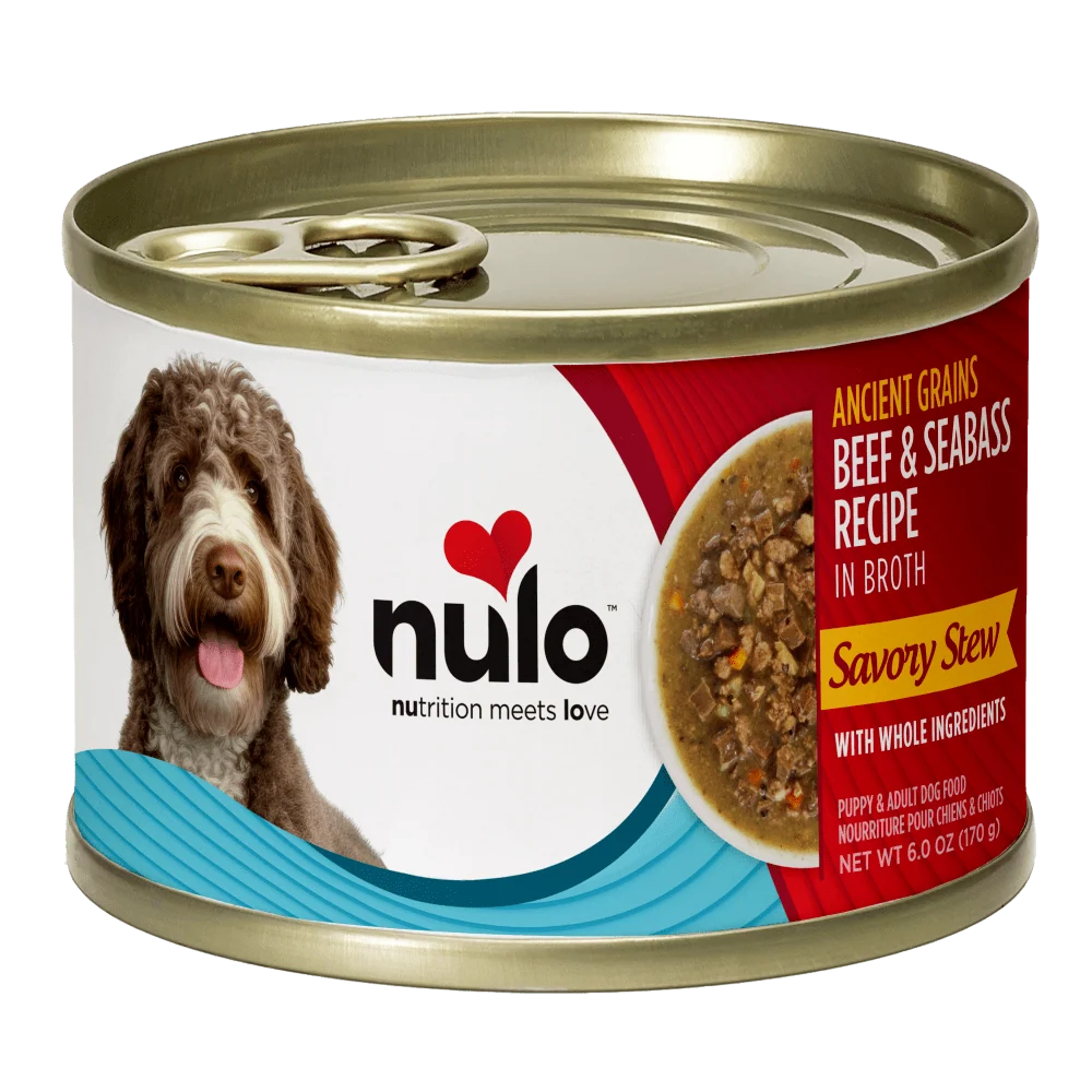 Comida Húmeda para Perro Nulo: Receta de carne de res y rubina 170g
