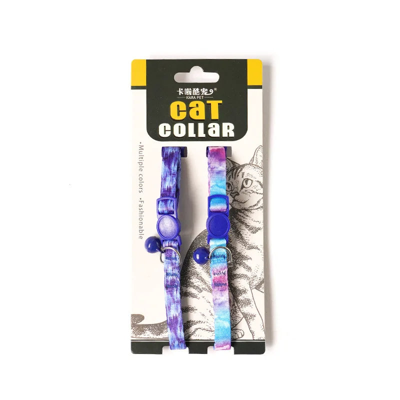 2 pieza de collar de seguridad ajustable con campana
