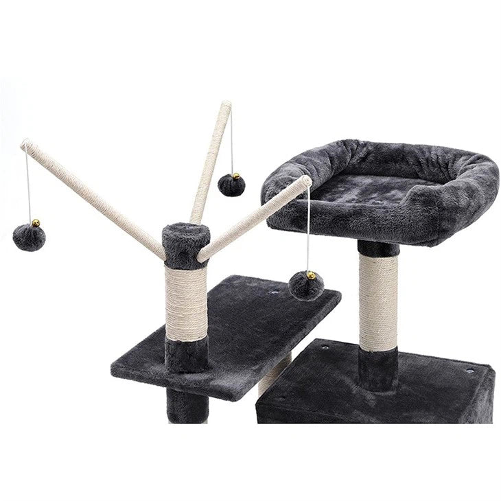 Torre mediana para gatos 155cm de altura