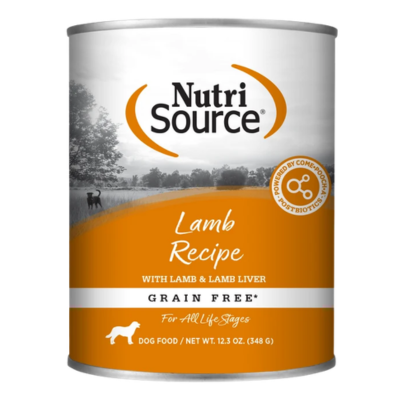 Comida Húmeda para Perro Nutri Source: Lata, Cordero GRAIN FREE 348gr