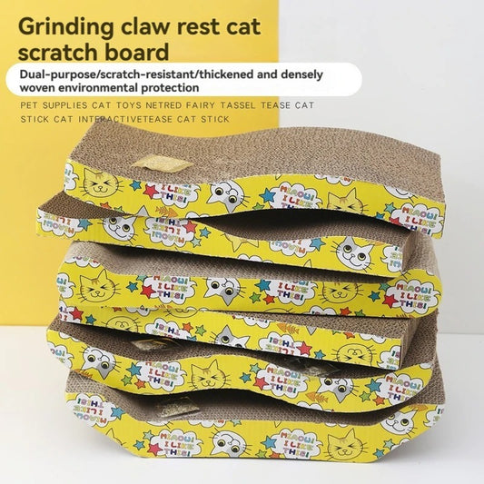 Rascadores sencillo planos de cartón para gatos
