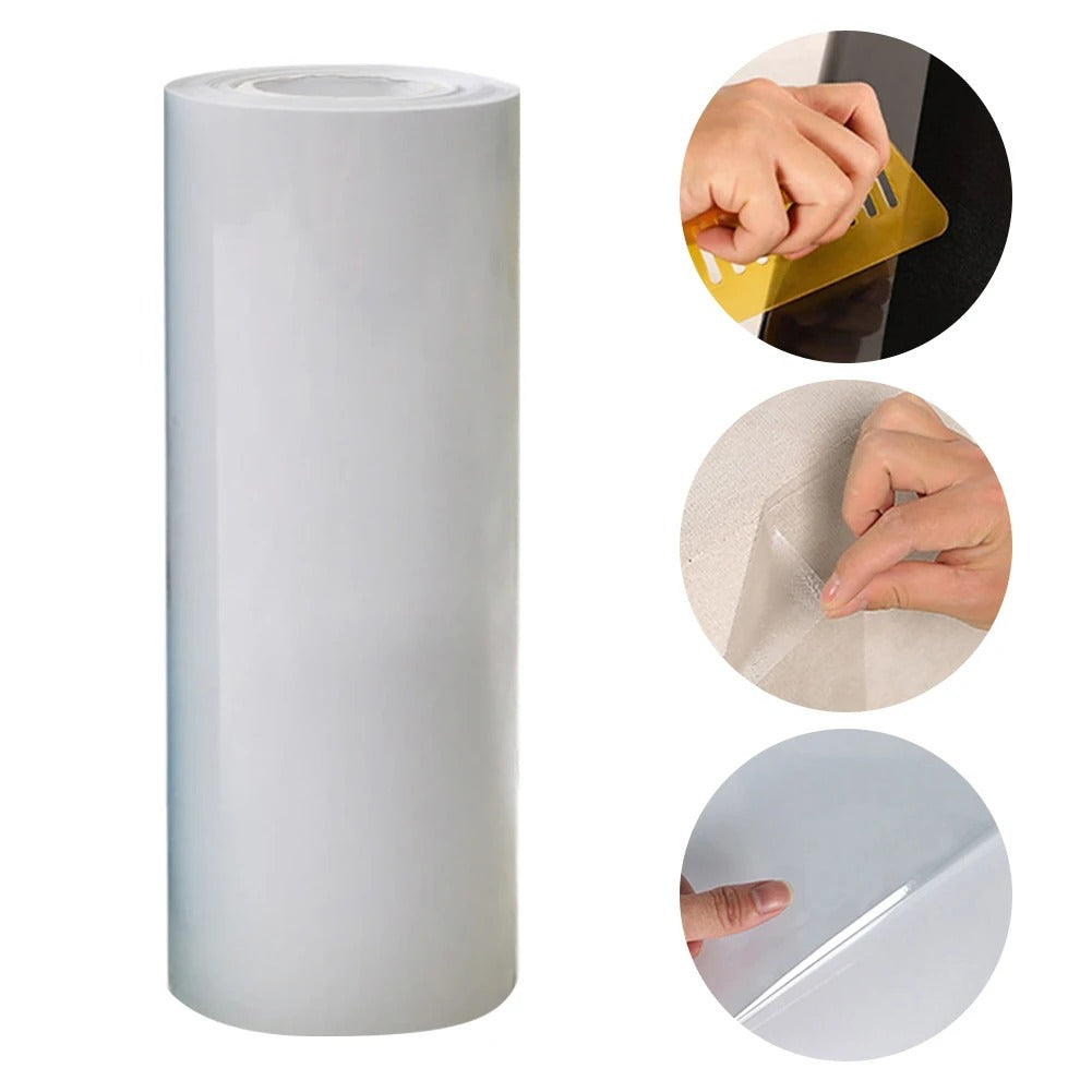 Rollo de vinilo transparente para sofa 30cm*500cm