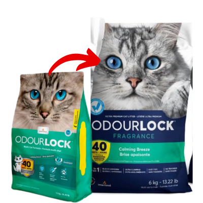 Arena para gato Odourlock Multi-Cat Calming Breeze 6Kg (13.23lb)