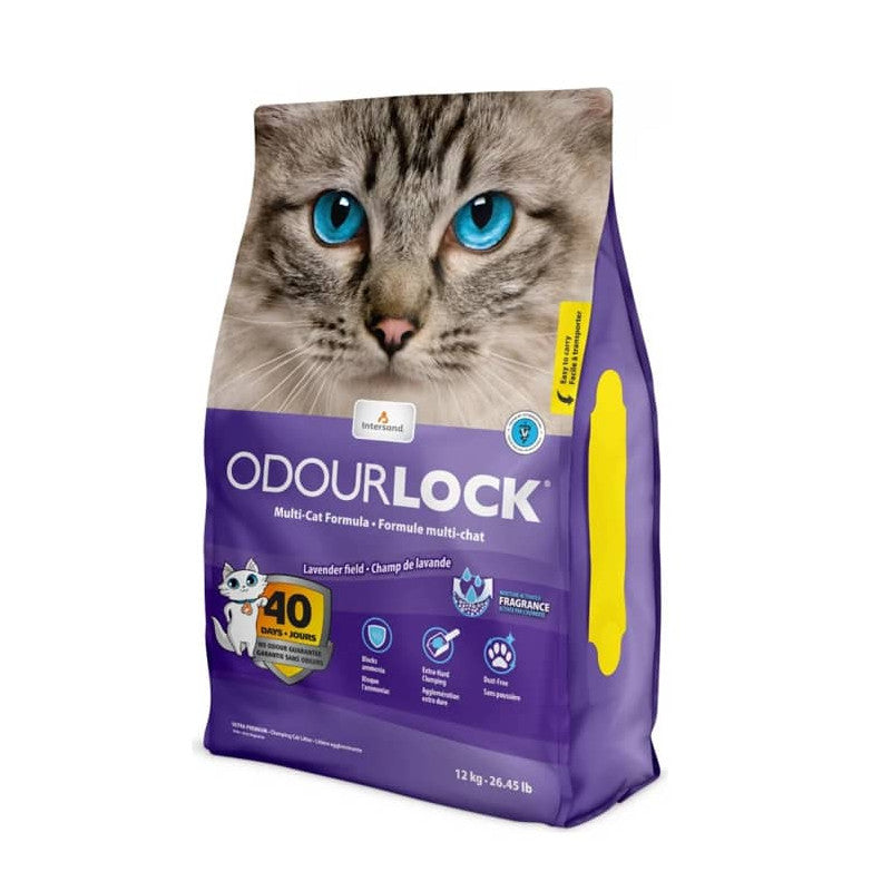 Arena para gato Odourlock Lavanda