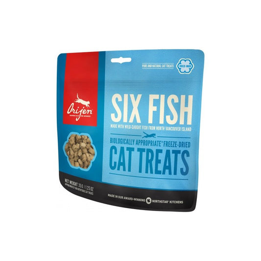 Snacks para Gato Orijen: sabor pescado 35gr