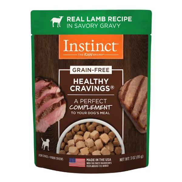 Comida Húmeda para Perro Instinct: Healthy Cravings Cordero 85gr