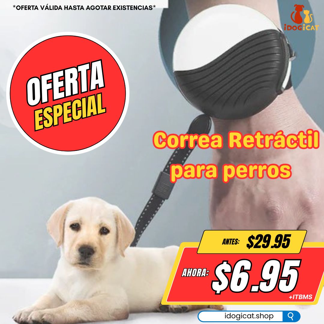 Cuerda retráctil automática de muñeca (2.5 metros)