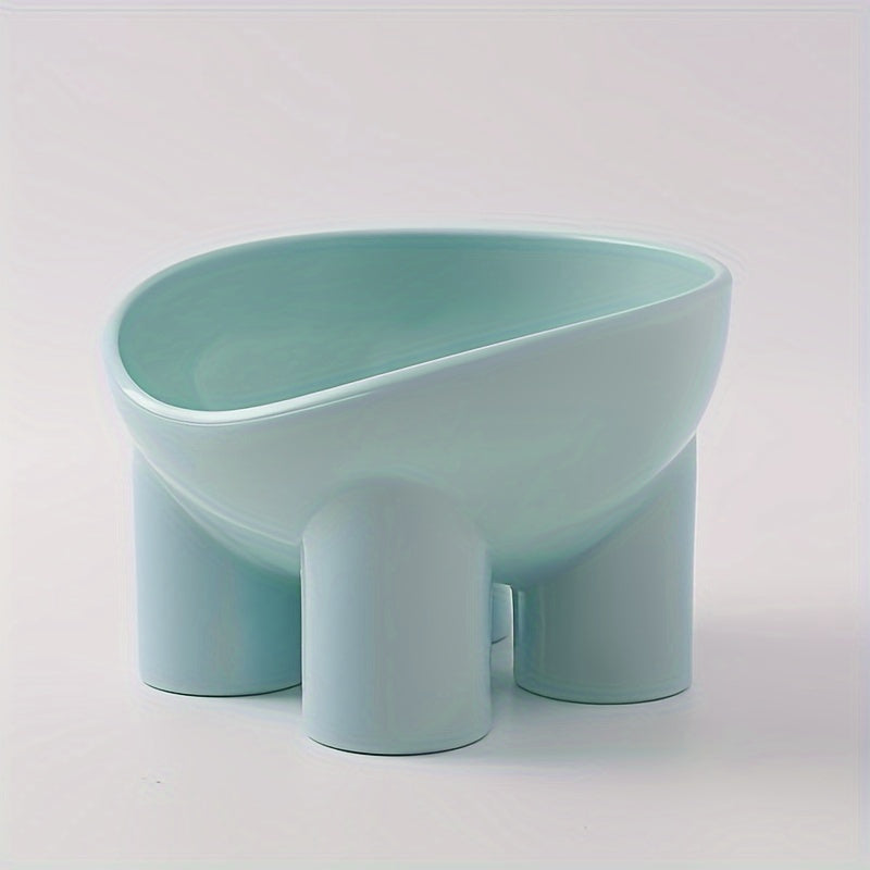 Plato alto de Plástico estilo elefante (cuatro colores)