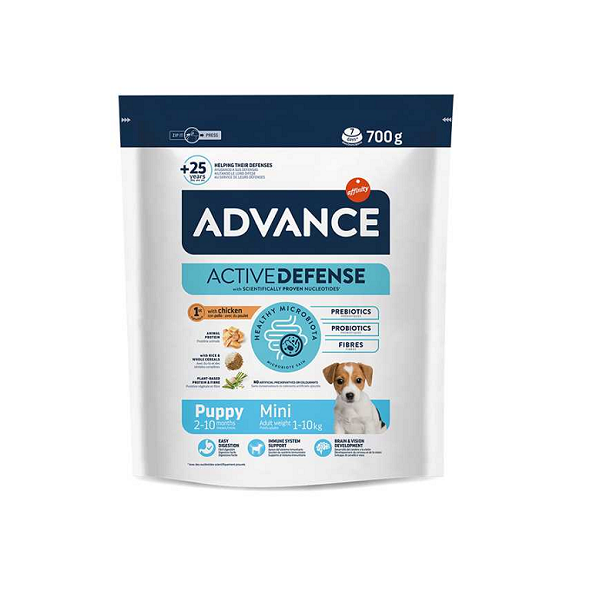 Comida para perro Advance active defense