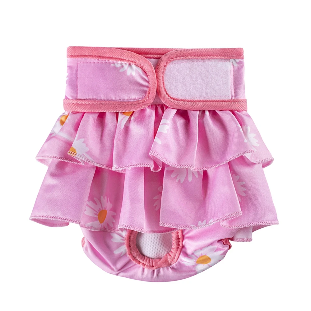 Pañales reutilizables para hembra con faldita