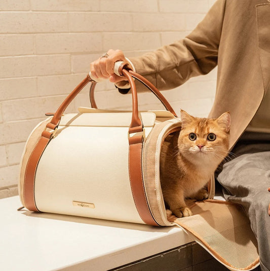 Bolsa transportadora de gatos pequeños