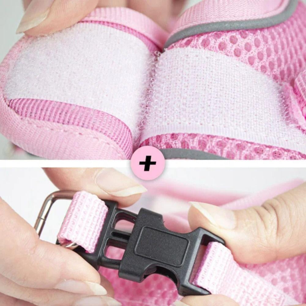 Chaleco de malla con estampado floral para gato