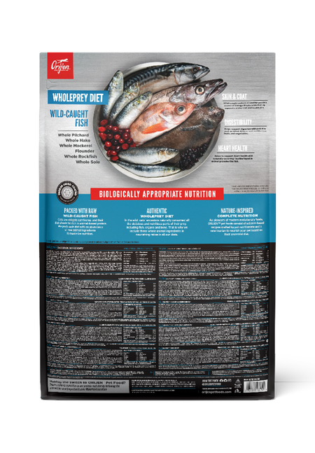 Comida para Gato Orijen: Six Fish, Adulto 2kg