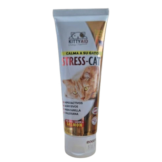 Suplemento KittyAid para Gatos: Stress-Cat Antiestrés, Calmante 113gr