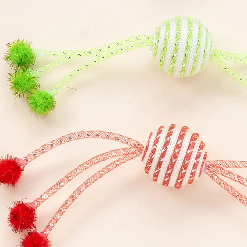 Pelotas de sisal para gatos