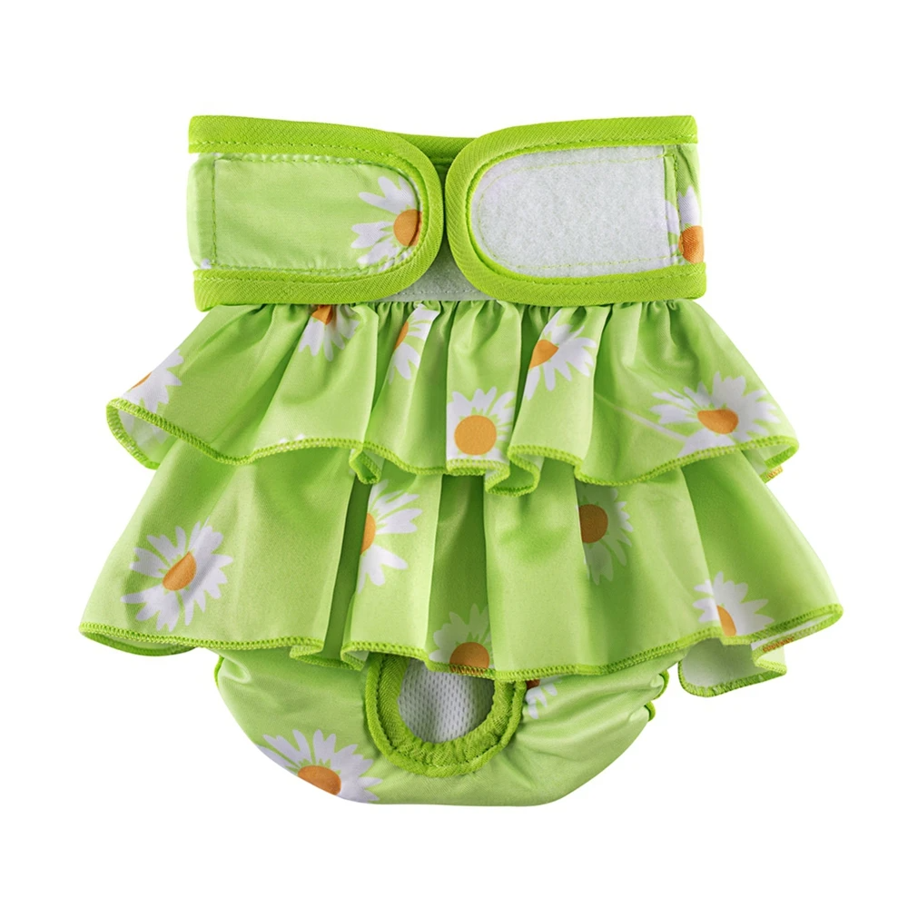 Pañales reutilizables para hembra con faldita
