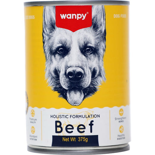 Comida Húmeda para Perro Wanpy: Lata, Carne 375gr