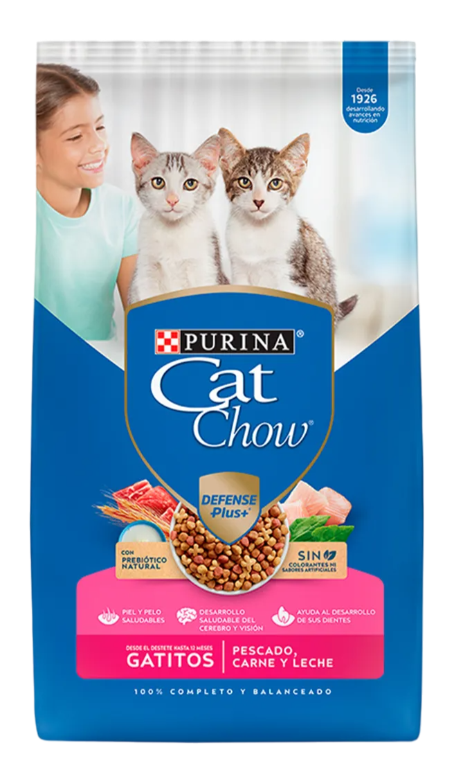 Comida para Gato Purina: Cat Chow, Adulto, Gatitos 1.5kg