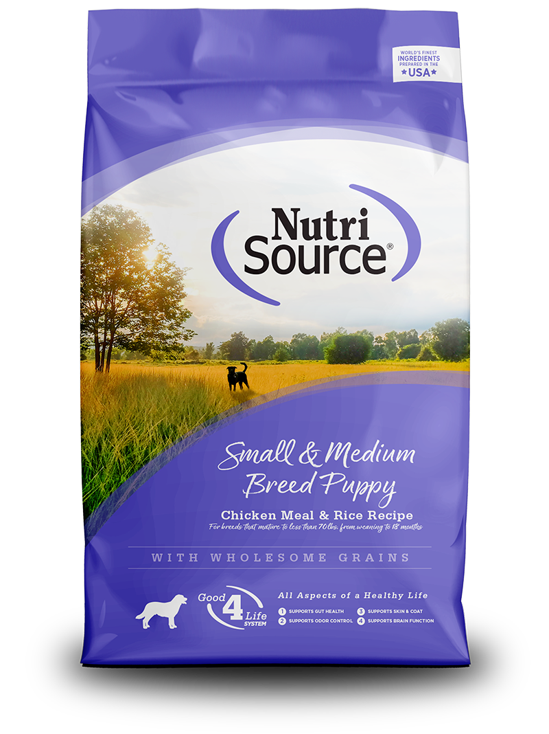 Comida para Perro Nutri Source: Puppy Raza Pequeñas y Medianas