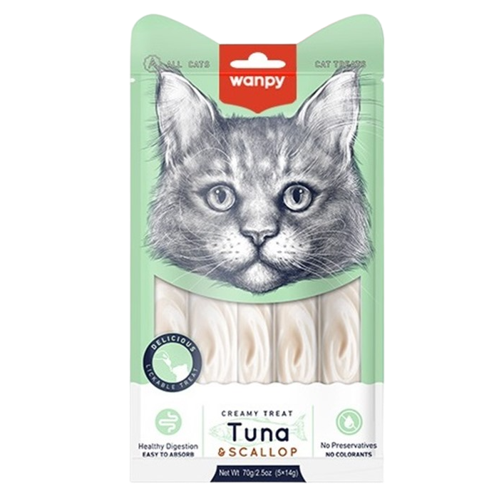 Comida húmeda para Gato Wanpy: Creamy Treat