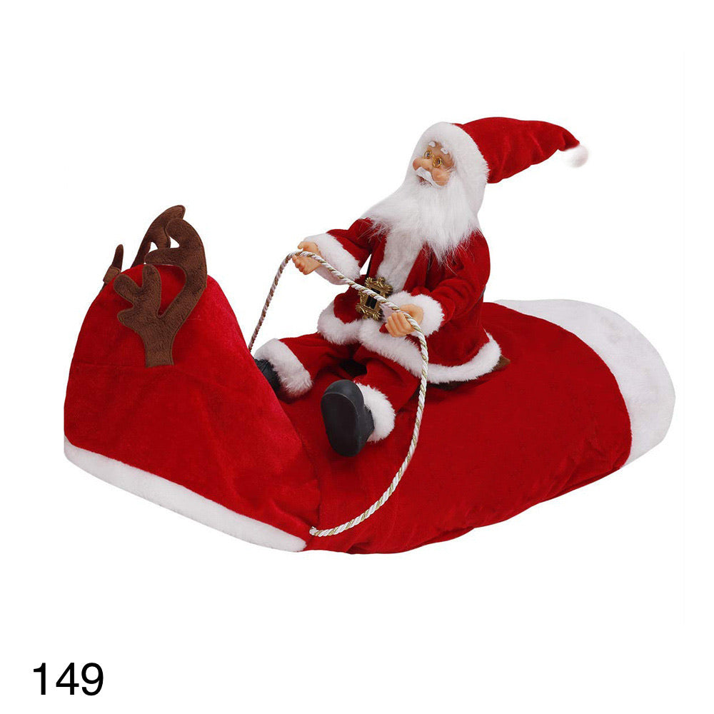 Traje navideño de santa para mascotas