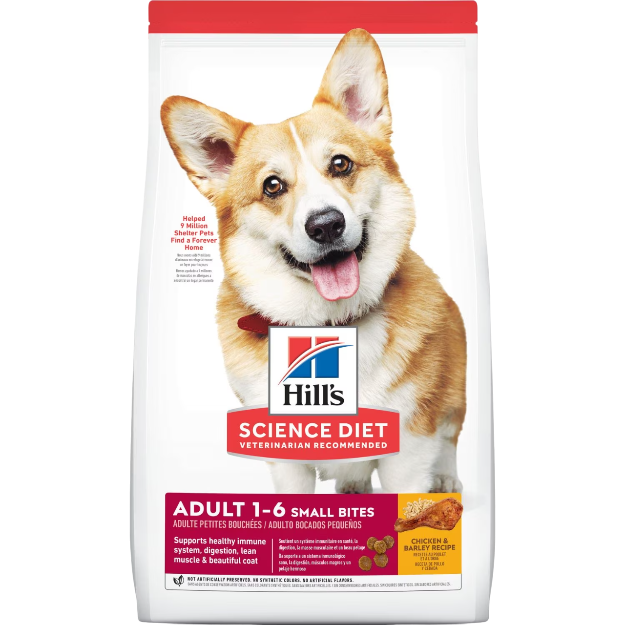 Comida para Perro Hills: Science Diet Adulto Small Bites Pollo 4.5lb