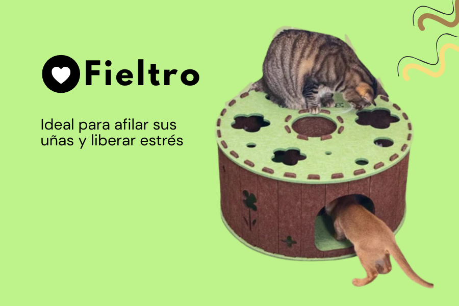 Rascadores de fieltro
