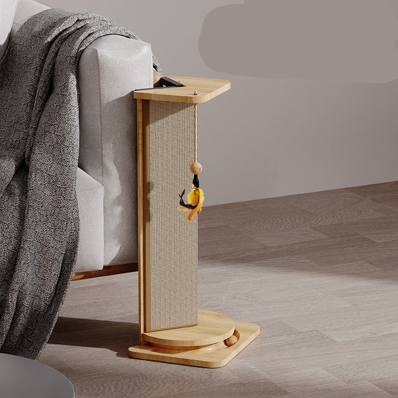 Rascador esquinero de sisal para gatos (Dos tamaños)