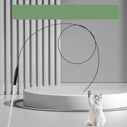 Cañita para gatos con luz led