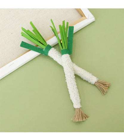 Juguete para gatos de matatabi con forma de apio